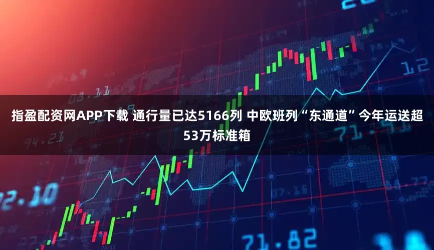 指盈配资网APP下载 通行量已达5166列 中欧班列“东通道”今年运送超53万标准箱