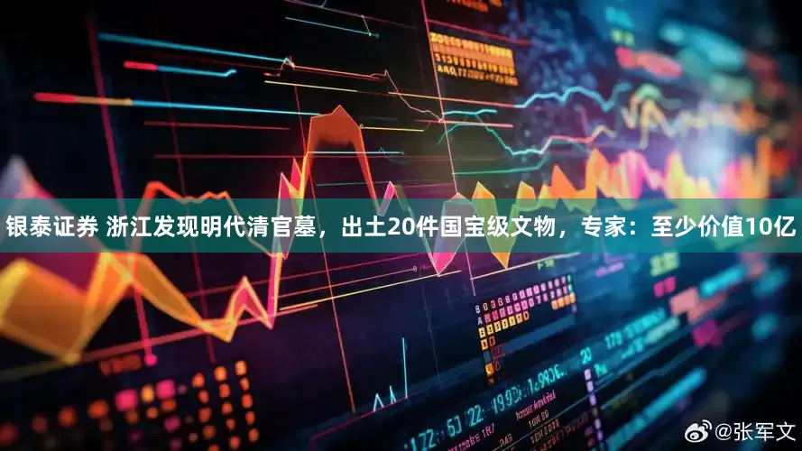 银泰证券 浙江发现明代清官墓，出土20件国宝级文物，专家：至少价值10亿